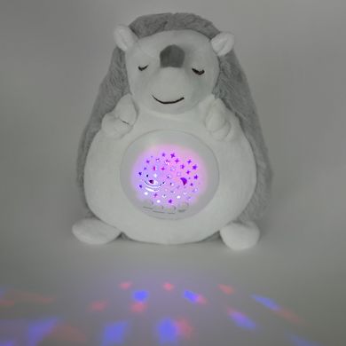 Smiki, Little Dreamer, Śpiący jeżyk, pluszowy projektor z muzyką i światłem, szary
