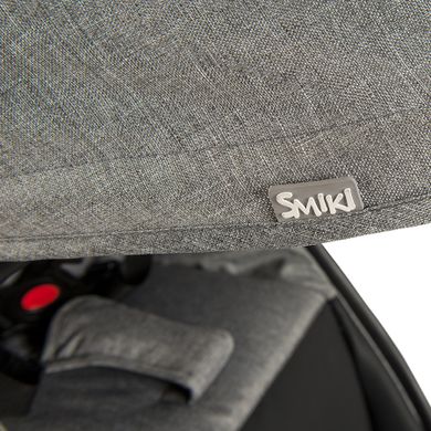 Smiki, Volcano, wózek spacerowy i gondola 2w1, szary