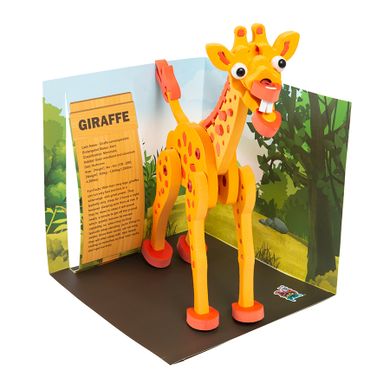 Smiki, Żyrafa, puzzle piankowe 3D, 110 elementów