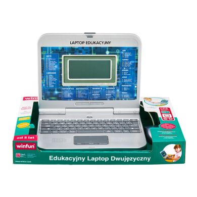 Smily Play, Edukacyjny Laptop Dwujęzyczny, zabawka interaktywna