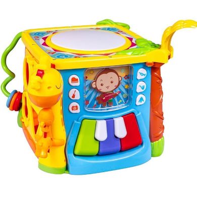 Smily Play, Interaktywna kostka dwujęzyczna, zabawka niemowlęca