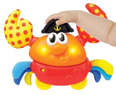 Smily Play, potrząśnij i jedź, krab, zabawka interaktywna