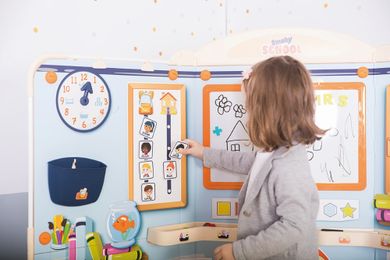 Smoby, Szkoła z akcesoriami, zestaw edukacyjny