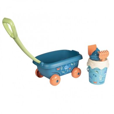 Smoby, wózek z akcesoriami do piasku z bioplastiku
