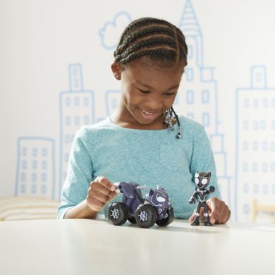 Spidey i super-kumple, figurka Black Panther i pojazd