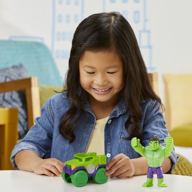 Spidey i super-kumple, figurka Hulk i pojazd