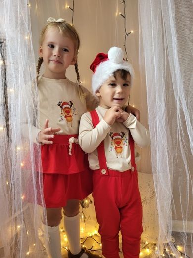Spódnica dziewczęca, czerwona, Pretilo Mini