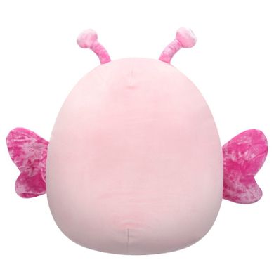 Squishmallows, Medium Plush, Mogo Light Pink Velvet Butterfly, Antennas and Wings, różowy motyl ...
