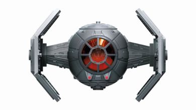 Star Wars, Mission Fleet, Tie Advanced i Darth Vader, zestaw z figurką