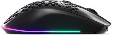 SteelSeries, Aerox 3 Wireless, mysz bezprzewodowa, Onyx