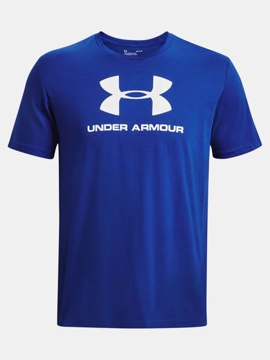 T-shirt męski, niebieski, Under Armour
