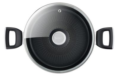 Tefal, Unlimited, garnek z pokrywką, G25546, 24 cm