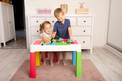 Tega Baby, Multifun, stolik i krzesełko, niebieski