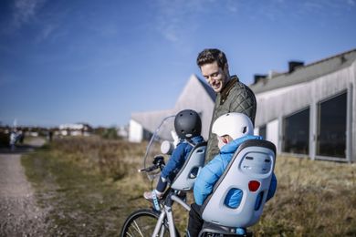 Thule, Yepp Nexxt Mini, fotelik rowerowy, niebieski