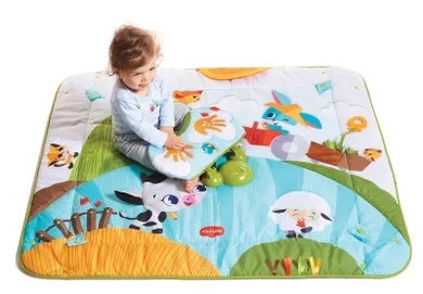 Tiny Love, Kick&Play Farma, gimnastyka dla bobasa z pałąkami