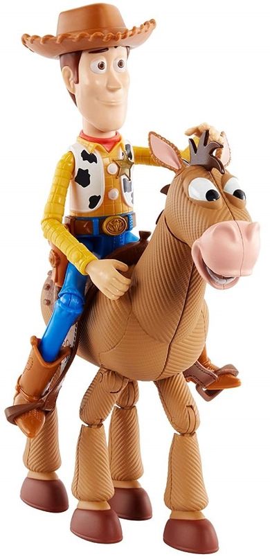 Toy Story, Chudy i Mustang, zestaw figurek, 20 cm