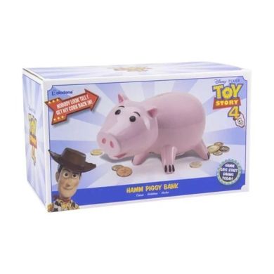 Toy Story, skarbonka, świnka Hamm, biała