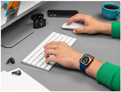 Tracer, smartwatch, TW7-BL FUN, niebieski