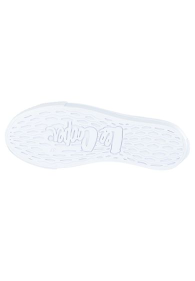 Trampki damskie, białe, wysoka podeszwa, Lee Cooper