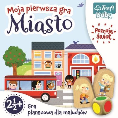 Trefl, Moja pierwsza gra, Miasto, gra planszowa