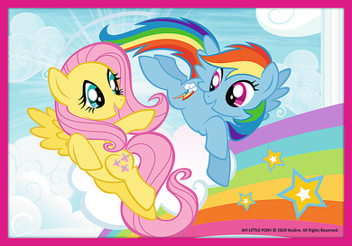 Trefl, My Little Pony, Magiczny świat kucyków, puzzle 10w1