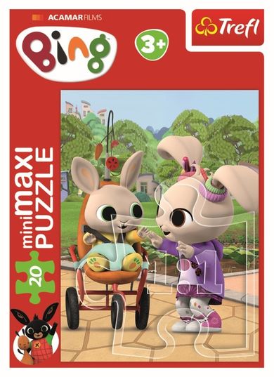 Trefl, Przyjaciele Binga, puzzle mini maxi, 20 elementów, 1 szt.