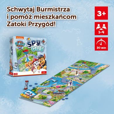 Trefl, Psi Patrol, Spy Guy, gra familijna