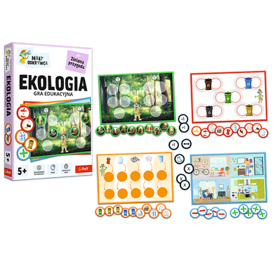 Trefl, Rodzina Treflików, Mały Odkrywca, Ekologia, gra edukacyjna