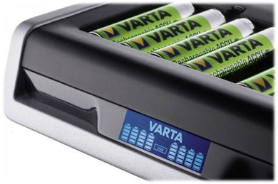 VARTA, LCD Charger, ładowarka do akumulatorków, 4xAA, 1600 mAh