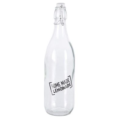 Vilde, butelka szklana na lemoniadę, z korkiem na klips, 970 ml