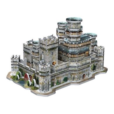 Wrebbit, Gra o tron, Winterfell, puzzle 3D, 910 elementów