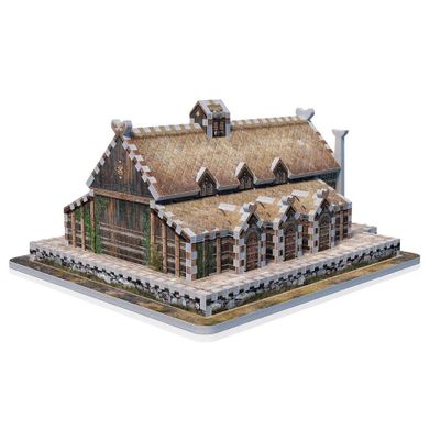 Wrebbit, Władca Pierścieni Złoty Dwór Edoras, puzzle 3D, 445 elementów