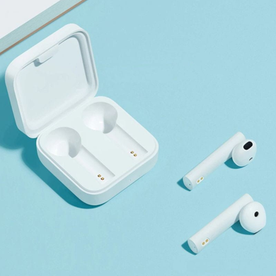 Xiaomi, Mi True Wireless Earphones 2 Basic, słuchawki bezprzewodowe, białe