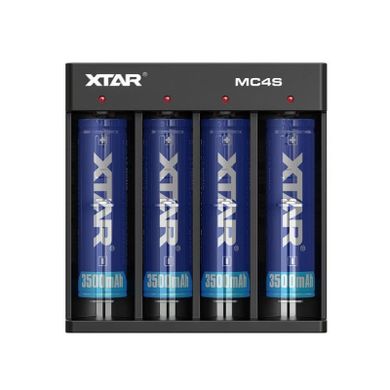 Xtar, ładowarka do akumulatorów cylindrycznych, LI-ION, MC4S