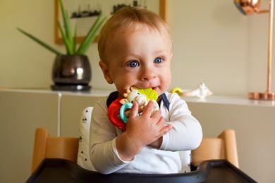 Żyrafa Sophie, Eco, gryzak, grzechotka z kauczukiem