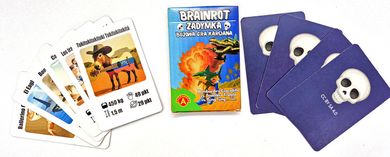 Alexander, Zadymka, Brainrot, gra karciana