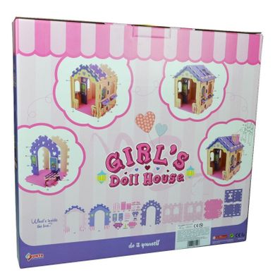 Anek dla dzieci, puzzle piankowe, domek dla lalek
