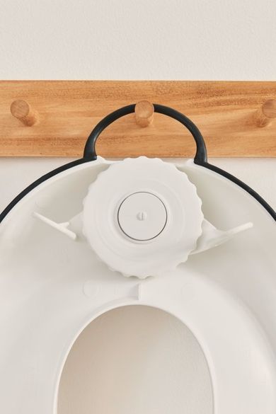 BabyBjörn, nakładka na deskę sedesową, biało-czarna