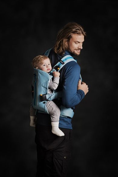 BabyBjörn, One Outdoors, nosidełko dla niemowląt, czarne