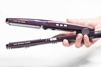 Babyliss, prostownica parowa, IPRO ST395E, fioletowa