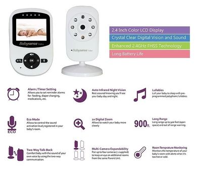 Babysense, elektroniczna niania Babysense Video