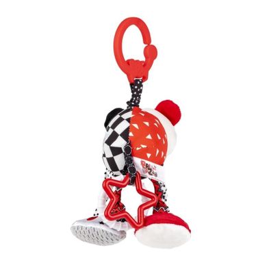 Balibazoo, Miś Jacuś, zawieszka z wibracją, kontrastowa