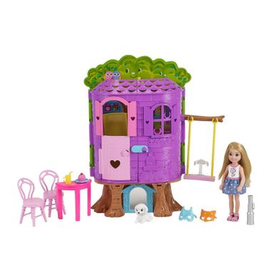 Barbie, Chelsea i jej domek na drzewie, zestaw z lalką