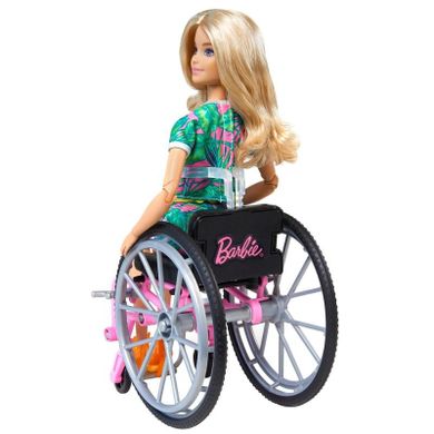 Barbie, Fashionistas, Lalka na wózku, blondynka