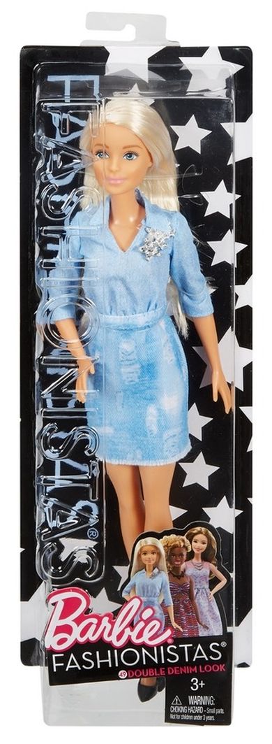 Barbie Fashionistas, Modne przyjaciółki, Jeansowy szyk, lalka Original