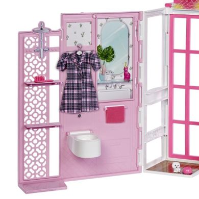 Barbie, Kompaktowy domek, zestaw bez lalek