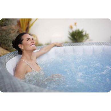 Bestway, Lay-Z Bali Grey, dmuchane SPA, 6 osobowe
