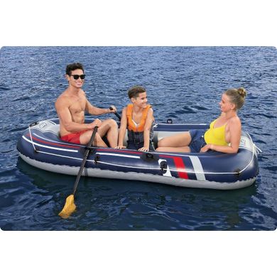 Bestway, ponton z wiosłami i pompką, Hydro-Force Treck X2