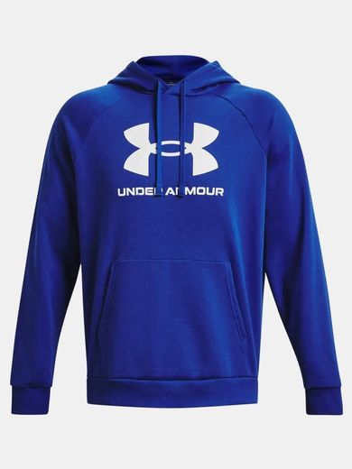 Bluza męska z kapturem, niebieska, Under Armour