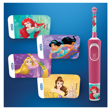 Braun, Oral-B, Księżniczka, szczoteczka akumulatorowa dla dzieci, D100